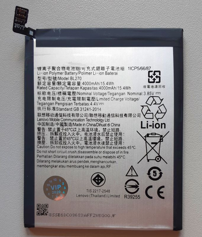 Batteria 3000 Mah Motorola Moto G6 Play / K6 Note / K8 Note - Foto 4