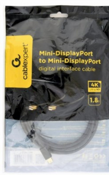 Kabl Mini DisplayPort, Gembird CCP-mDPmDP2-6, 1.8m