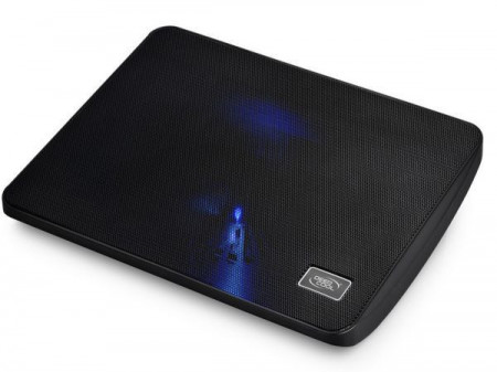 Kuler, Hladnjak, Postolje za hladjenje laptopa, DeepCool WINDPALMINI Hladnjak za laptop 15,6" 140mm.BLUE LED FAN 1000rpm 46CFM 21dB (postolje)