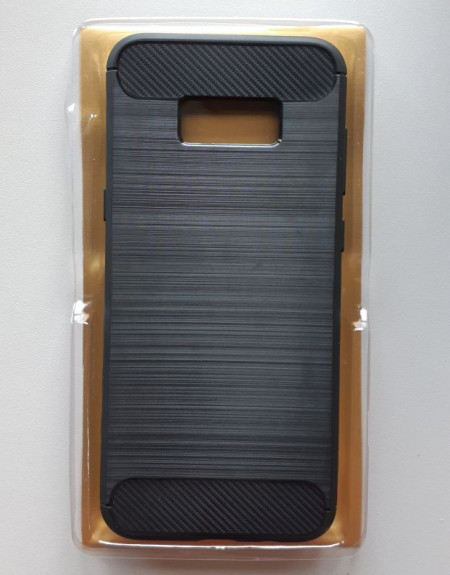 TPU maska BRUSHED za SM-N950F Galaxy Note 8, crna