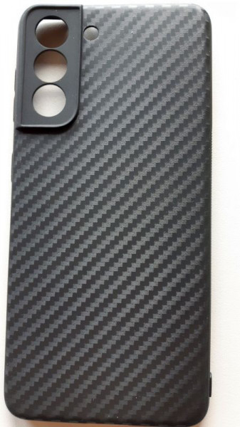 TPU maska Carbon 0.3mm za SM-G991F, Galaxy S21 2021 (6.2") crna