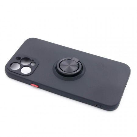 TPU maska MATTE RING za iPhone 12 2020, iPhone 12 Pro 2020 (6.1") cvena