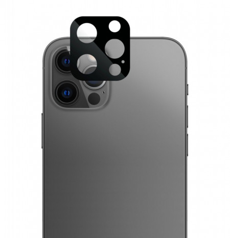 Zaštitno staklo za kameru za iPhone 12 Pro Max 2020 (6.7") crno