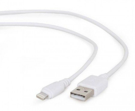 Kabl USB 2.0 na Lightning za iPhone, Gembird CC-USB2-AMLM-2M-W, duž. 2m