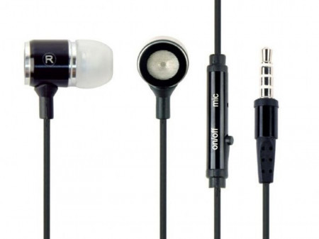 Slušalice bubice s mikrofonom Gembird MHS-EP-001 konektor 3.5mm, dužina kabla 0.9m