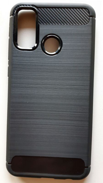 TPU maska BRUSHED za Huawei P Smart 2020 (6.21&quot;) crna - Img 1