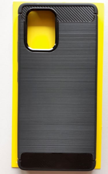 TPU maska BRUSHED za Samsung SM-G770F, Galaxy S10 LITE 2020, A91 2020 (6.7&quot;) crna - Img 1