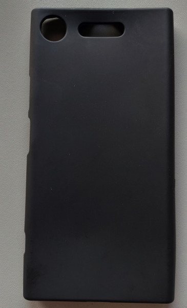 TPU Pudding maska za Xperia XZ1 2017 (5.2") CRNA