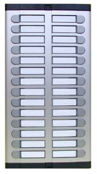 Ugradna tastatura URMET 925/028 sa 28 tastera u 2 kolone bez mesta za mikrozvučnu jedinicu
