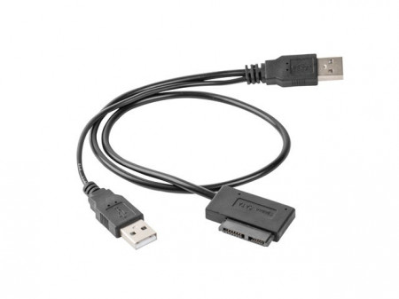 Adapter eksterni USB na SATA za Slim SATA SSD, DVD, Gembird A-USATA-01