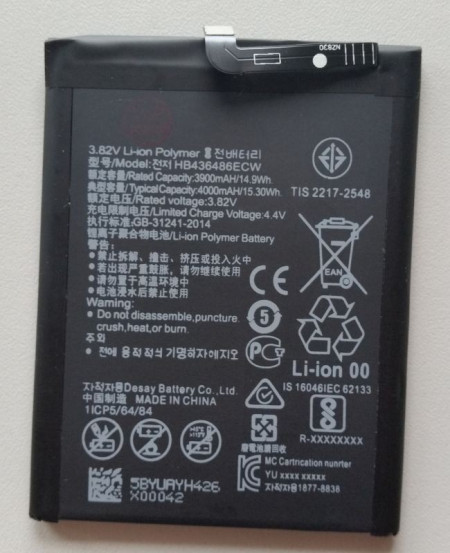 Baterija HB436486ECW za Huawei Mate 10, Mate 10 Pro, P20 Pro, Honor 9X, Mate 20