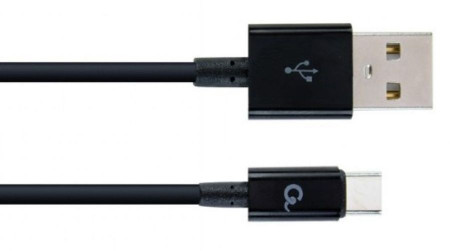 Kabl USB Type-C Gembird CC-USB2P-AMCM-2M Type-C charging and data cable, 1,8m, black