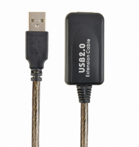 Produžni kabl aktivni USB A muški na USB A ženski, Gembird UAE-01-5M,
