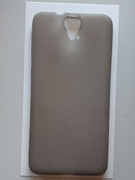 TPU 0,3mm ultra tanka maska za HTC One E9+ (5.5") 2015, mat siva