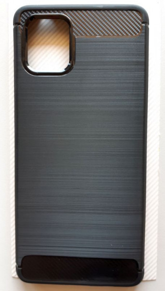 TPU maska BRUSHED za Samsung SM-N770F, Galaxy Note 10 Lite 2020, A81 (6.7") crna