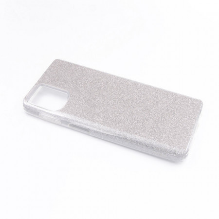 TPU maska SPARKLY Shine za Motorola Moto G9 Plus 2020 (6.81) srebrna