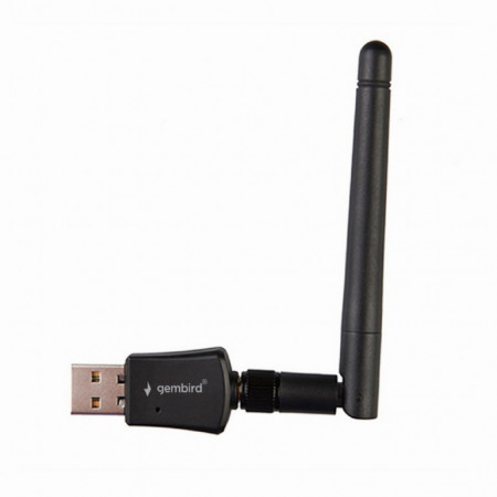 USB bežična mrežna wifi kartica Gembird WNP-UA300P-02, 300N, izmenjiva antena, RF pwr <20dBm