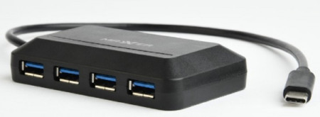 USB HUB, 4 porta, Type-C+USB 3.1 Gembird ACT-HUB3C-4P
