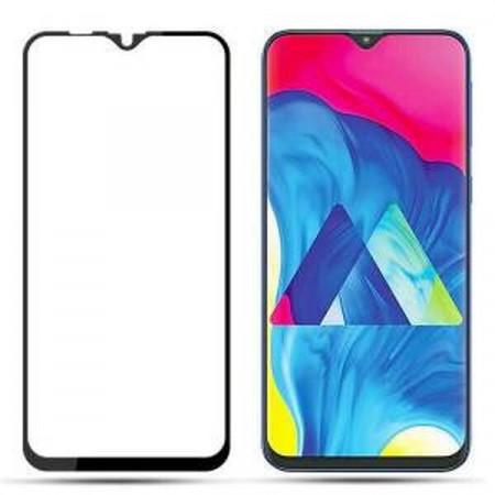 Zaštitno, kaljeno staklo 5D Full Glue za Samsung SM-M205F Galaxy M20 2019 (6.3") crni rub