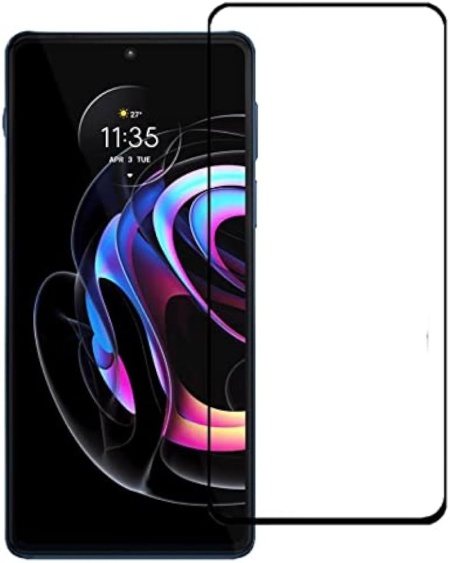 Zaštitno staklo 5D FULL GLUE za Motorola MOTO EDGE 50 ultra, EDGE 50 Pro (6.70") zakrivljeno, crni rub