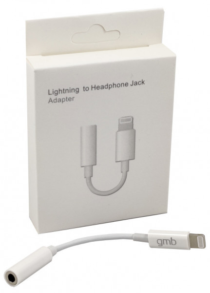 Audio adapter iPhone 8 pin na 3.5 mm stereo Gembird CCA-LM3.5F-01-BT