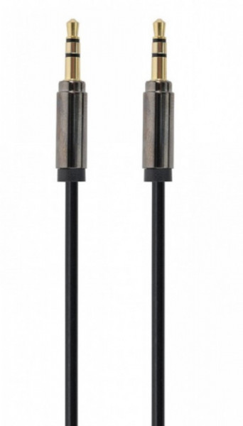 Audio kabl produžni 3,5mm muški RJA na 3,5mm muški RJA, dužina 1,8 m, Gembird CCAP-444-6, pozlaćeni