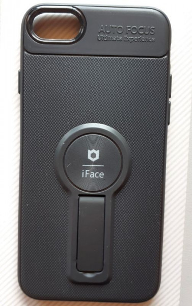 TPU maska iFACE za iPhone 7, iPhone 8 (4.7") crna