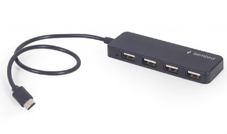 USB HUB, 4 porta, Type-C na USB 3.1 Gembird UHB-CM-U2P4-01