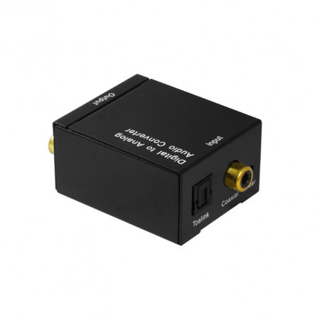 Audio analogno digitalni optički konverter SPDIF-D/A, Toslink kabl