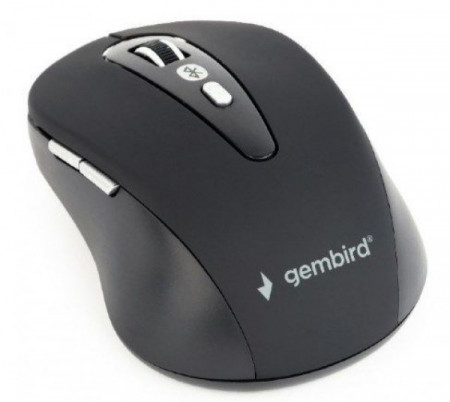 Bežični miš BLUETOOTH optički 800-1600Dpi black GEMBIRD MUSWB-6B-01