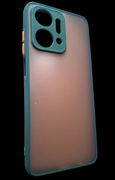TPU maska BORDER za Honor X7A 2023 (6.75") zelena