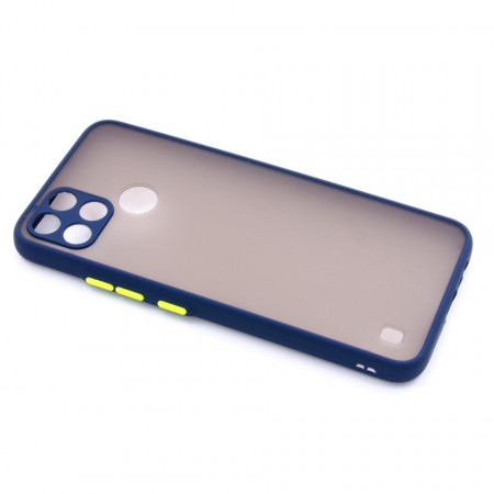 TPU maska BORDER za Realme C21Y, Realme C25Y 2021 (6.5") PLAVA