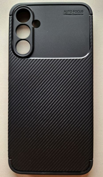 TPU maska CARBON za Samsung SM-A155F, A15 4G/5G 2023 (6.5") crna