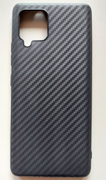 TPU maska CARBON za SM-A425F, Galaxy A42 4G 2021 (6.6") crna