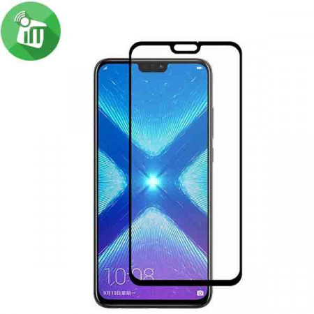 Zaštitno, kaljeno staklo 5D Full Glue za Honor 8X 2018, Honor 9X Lite 2020 (6.5") crni rub