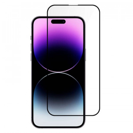 Zaštitno kaljeno staklo 5D Full Glue zaiPhone 15 Plus 2023 (6.7") crni rub