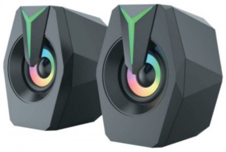 Zvucnici 2.0 sistem Gembird SPK-B26, USB napajanje, snaga 2x3W, crni