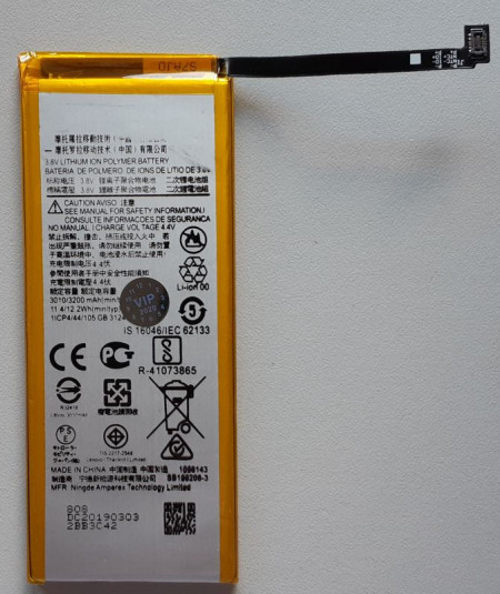 Baterija JT40 za Motorola Moto G6 Plus, XT1926-3, XT1926-7