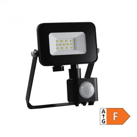 LED reflektor sa senzorom 10W Prosto LRF024SW-10W/BK 6000K hladno bela