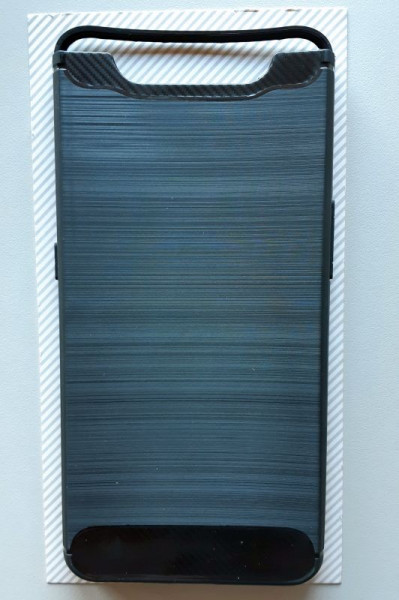 TPU BRUSHED maska za Samsung Galaxy SM-A805F Galaxy A80 2019 (6.7&quot;) crna - Img 1