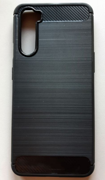 TPU maska BRUSHED za OnePlus Nord 2020 (6.44") crna