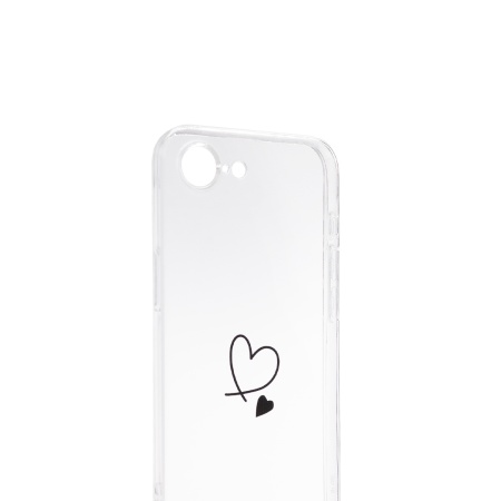 TPU maska Clear PRINT za iPhone 16e 2025 (6.1") providna