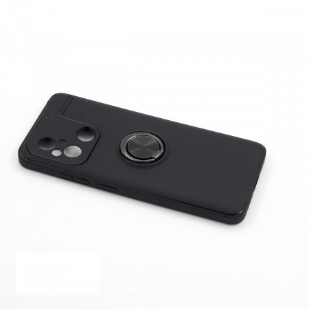 TPU maska MAGNET RING za Xiaomi Redmi 12C 2022 (6.71") crna