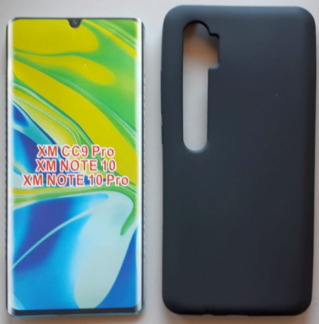 TPU maska PUDDING za Mi Note 10 Pro 2019 , Mi Note 10, Mi CC9 Pro (6.47") crna