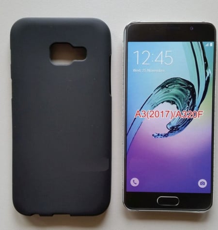TPU maska Pudding za SM-A320F Galaxy A3 2017 (4.7") crna