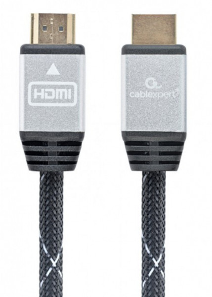 HDMI kabl, High speed,ethernet support 3D/4K TV "Select Plus Series" CCB-HDMIL-1M Gembird1 1m