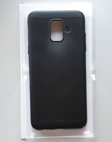 TPU maska BREATH za Samsung Galaxy A6 2018, SM-A600F, crna