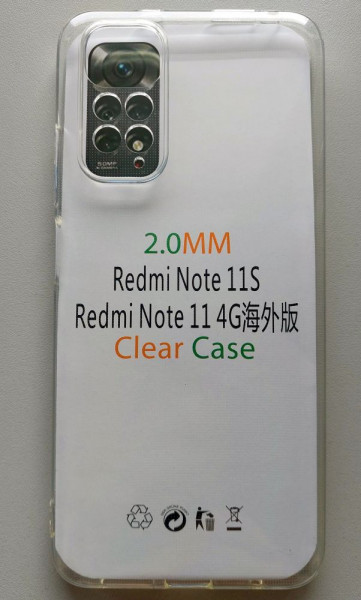 TPU maska CLEAR SOLID za Xiaomi Redmi Note 11 2022, Note 11S 4G 2022 (6.43") providna