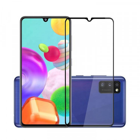 Zaštitno, kaljeno staklo 5D Full Glue za Samsung SM-A415F, Galaxy A41 2020 (6.7") crni rub