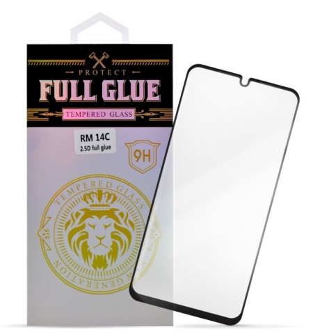 Zaštitno staklo 5D FULL GLUE za XIAOMI Redmi 14C, Redmi A4 5G, Redmi A5 4G (6.88") crni rub